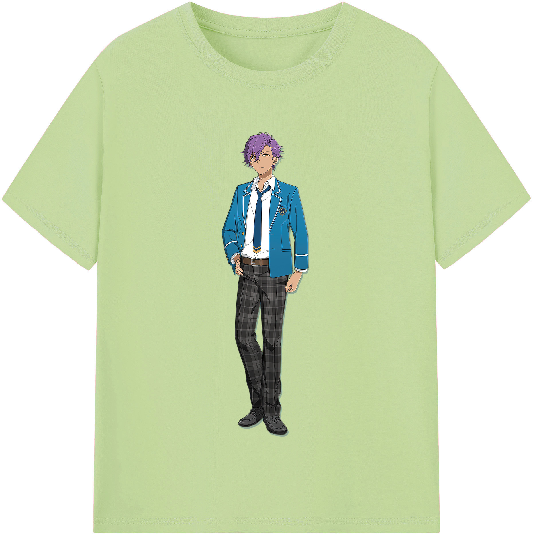 （画像用） あんさんぶるスターズ! Ensemble Stars 綿100％半袖Tシャツ（フロントプリント）